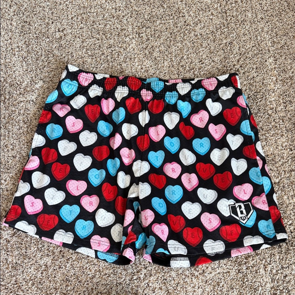Baseball Lifestyle 101 First True Love shorts - Size Medium - NWOT